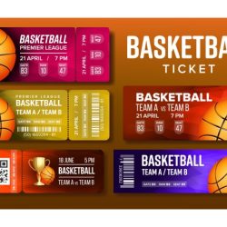 Tickets to a basketball game can be ordered